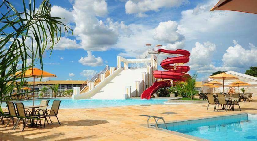 Caldas Novas Lacqua Di Roma IV - 2 Banheiros E Cozinha, Piscina 24 Horas Exterior foto